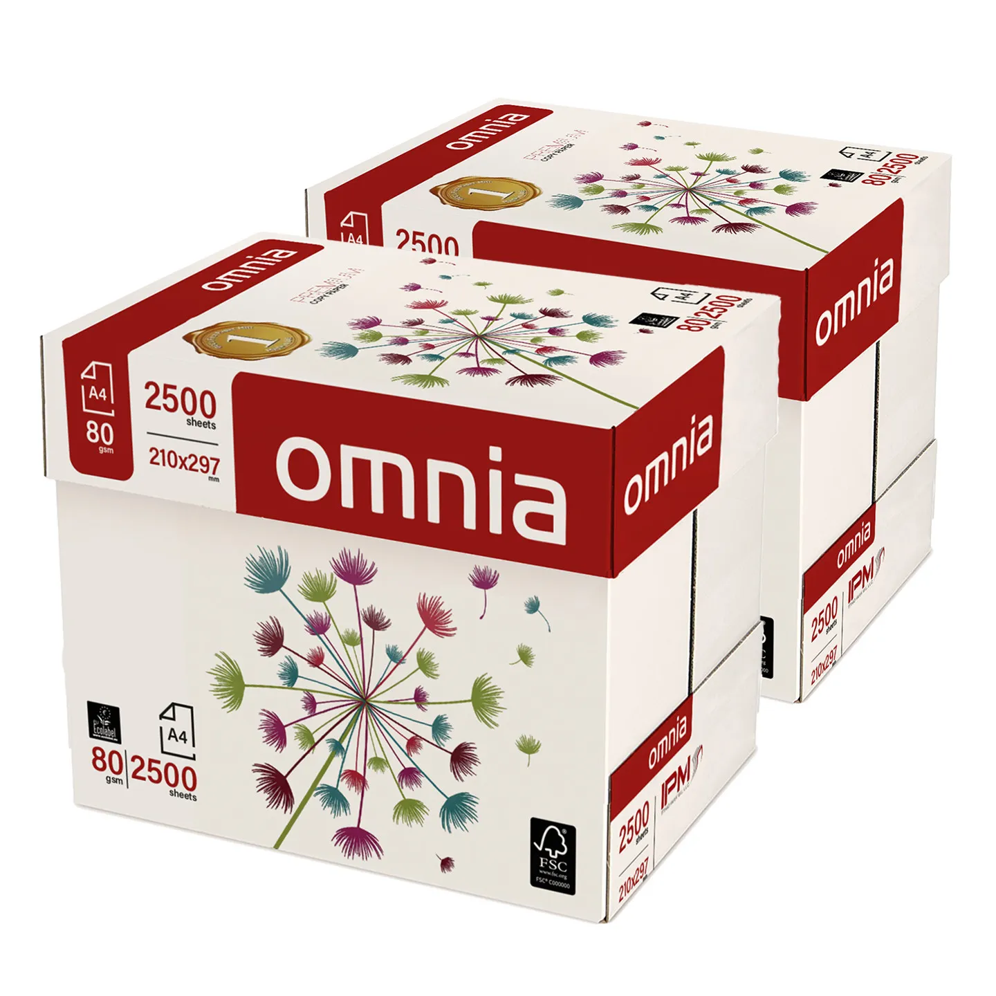Carta Omnia Premium A4 80 gr - 10 risme
