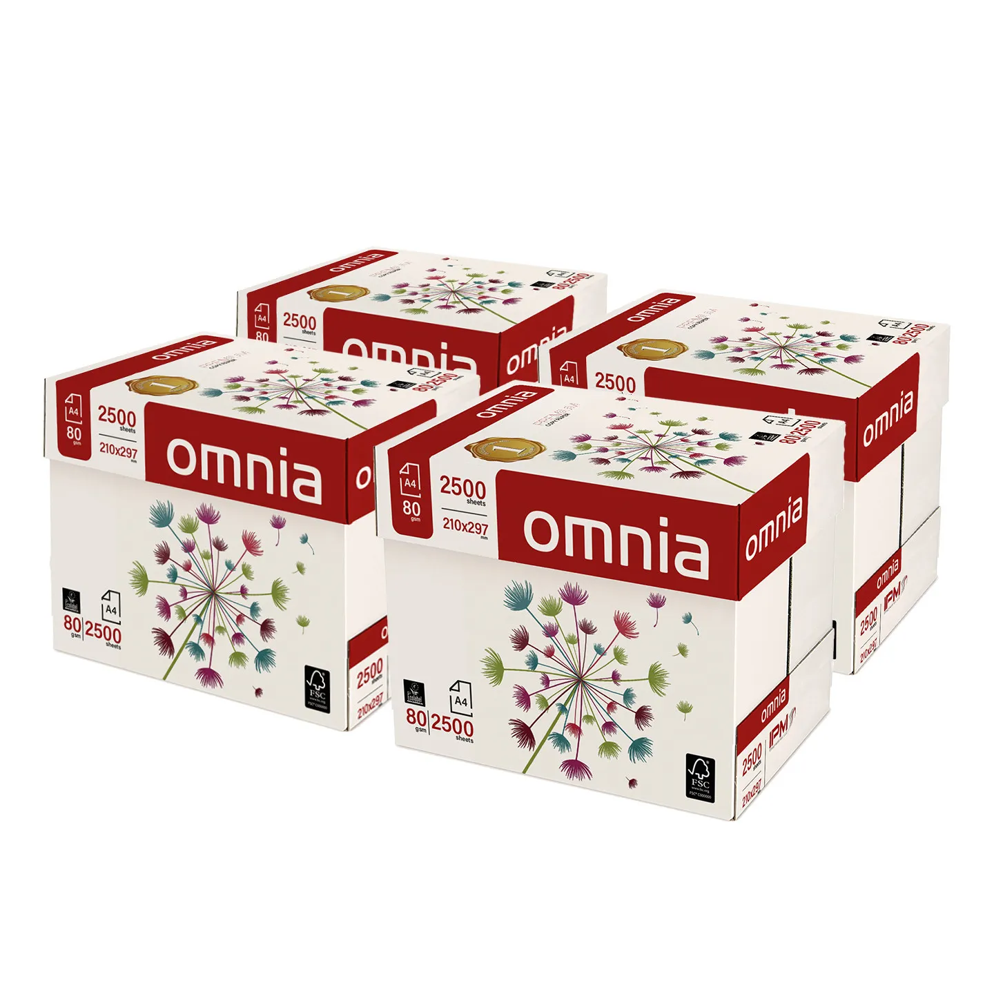 Carta Omnia Premium A4 80 gr - 20 risme