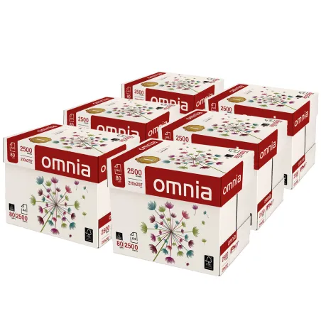 30 Risme di Carta Omnia Premium A4 80g Multiuso in Offerta Online