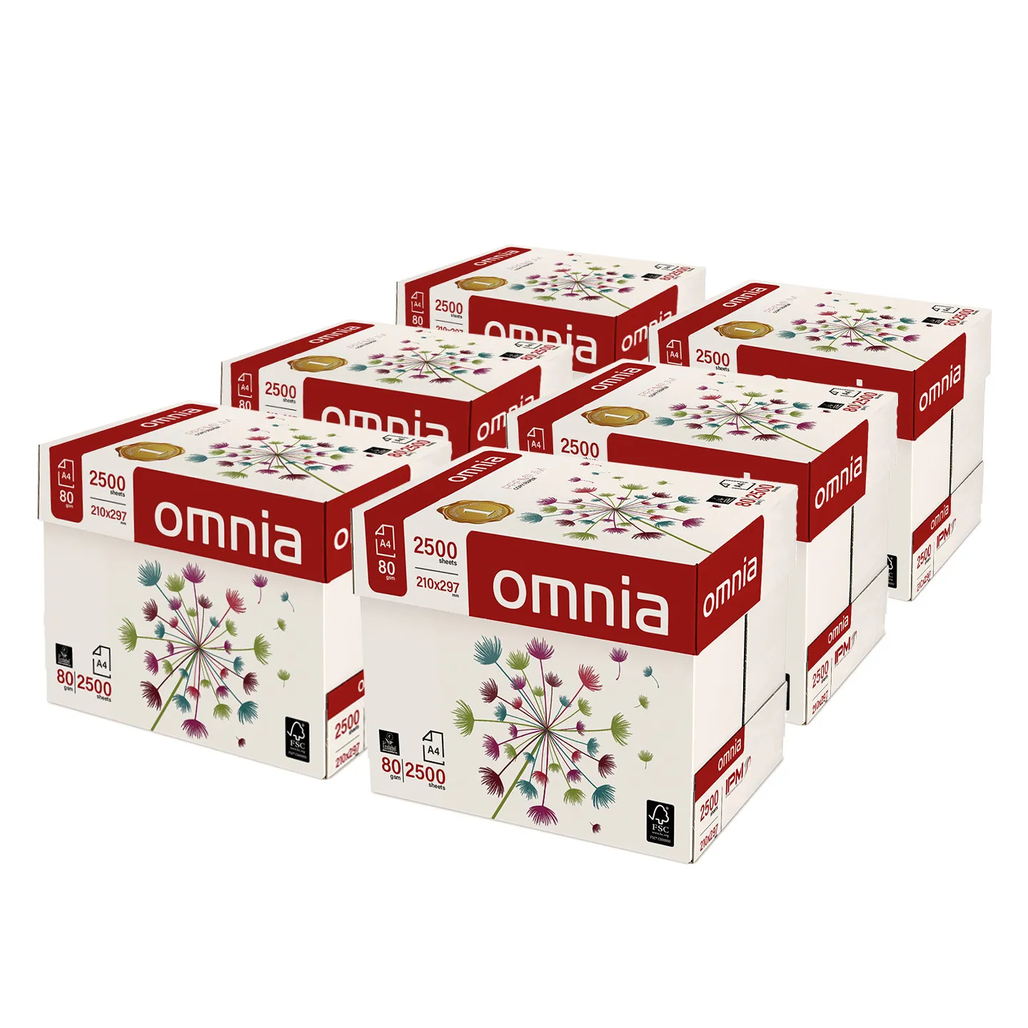 Carta Omnia Premium A4 80 gr - 30 risme