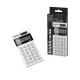 Calcolatrice tascabile Erichkrause PC-987 bianca a 8 cifre