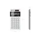 Calcolatrice tascabile Erichkrause PC-987 bianca a 8 cifre