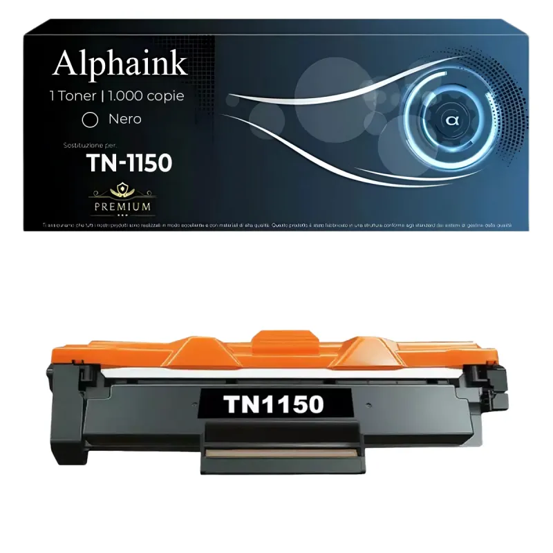 Toner TN-1150 Compatibile Per Brother Nero 1.000 copie