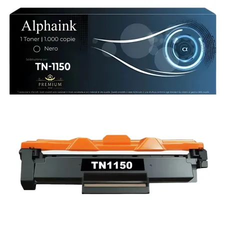 Toner TN-1150 Compatibile Per Brother Nero 1.000 copie