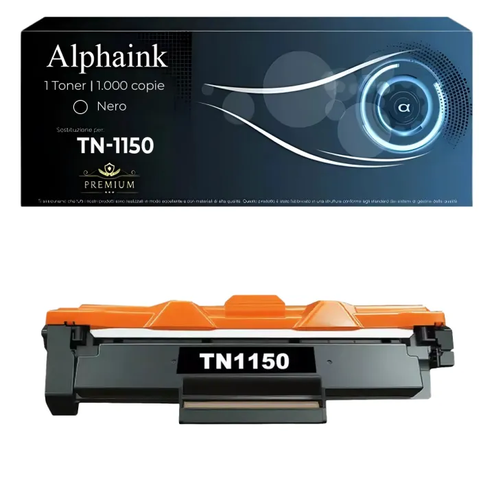 Toner TN-1150 Compatibile Per Brother Nero 1.000 copie
