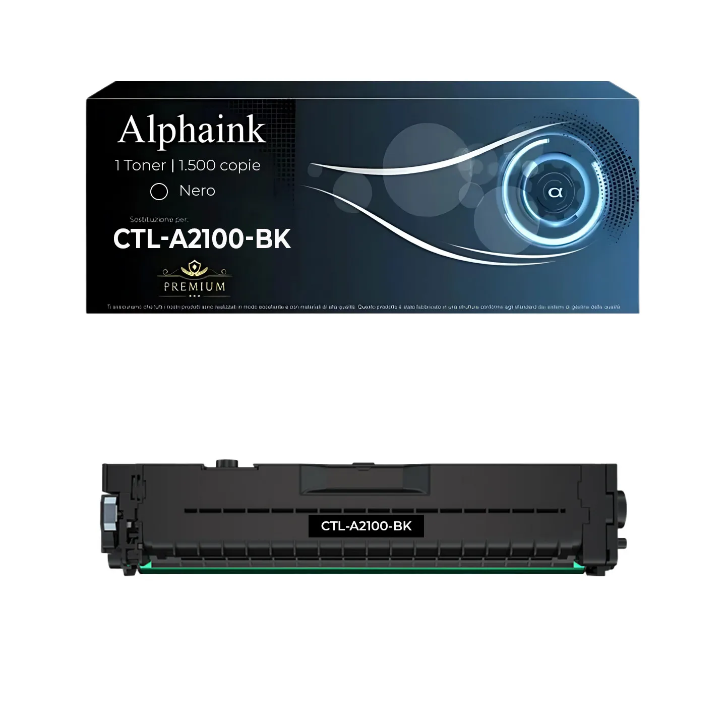 Toner CTL-A2100-BK Compatibile Pantum Nero da 1.500 copie