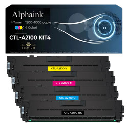 Kit 4 Colori Toner CTL-A2100 Compatibile Pantum