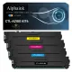 4 Toner CTL-A2100 Nero + Colori Compatibile per Pantum