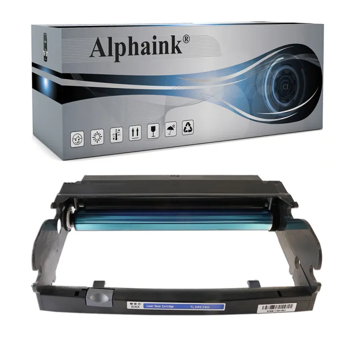 686 - Tamburo compatibile per toner Lexmark E260X22G OPTRA E260 E360 E460, Drum 30000 copie