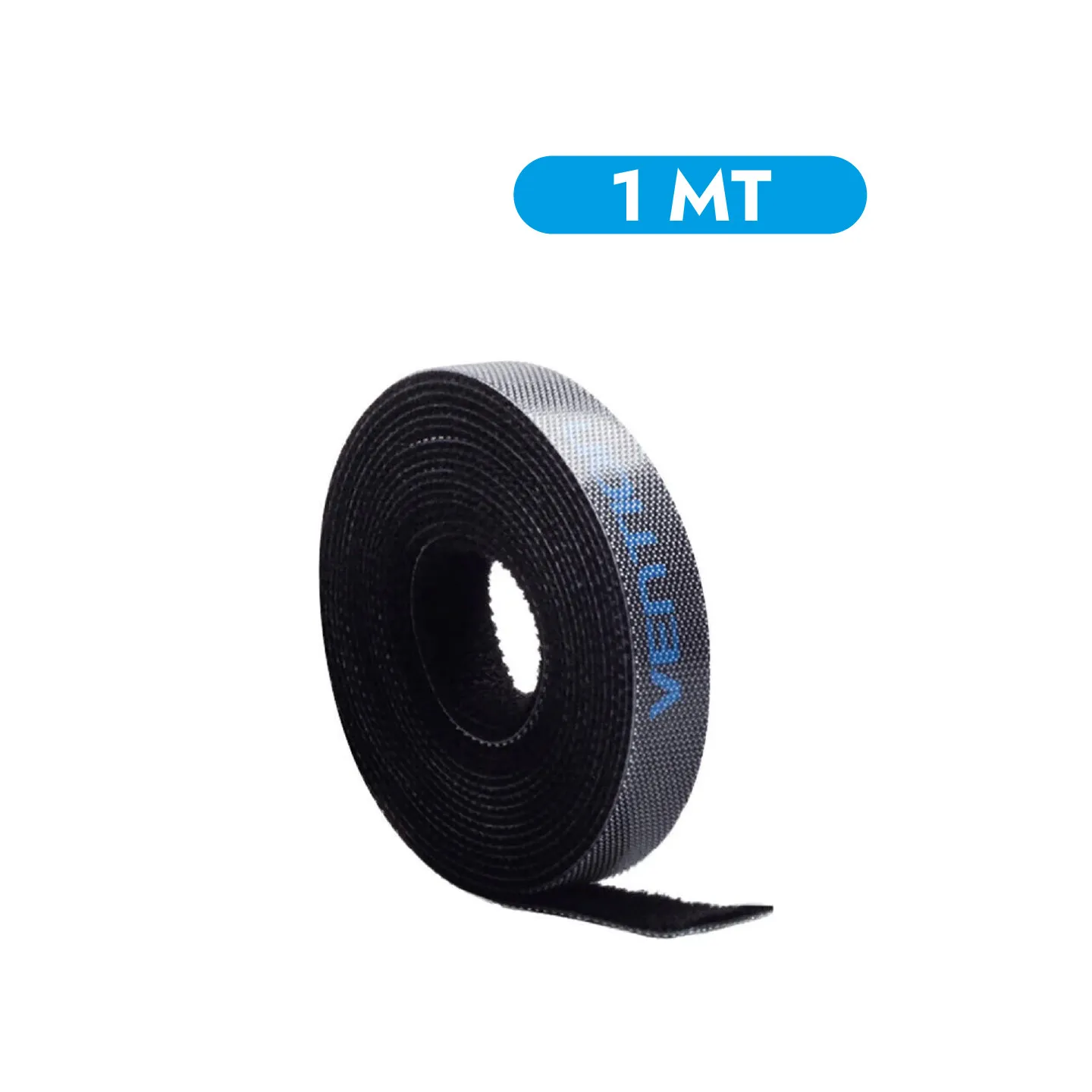 Vention Fascetta Stringicavo Nera in Velcro da 1 mt