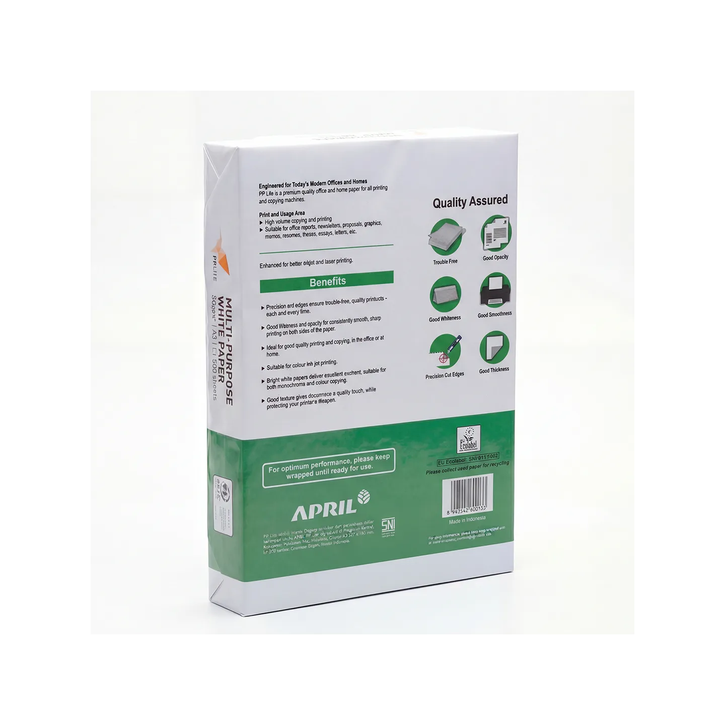 Risma di Carta A3 PP Lite 80 gr