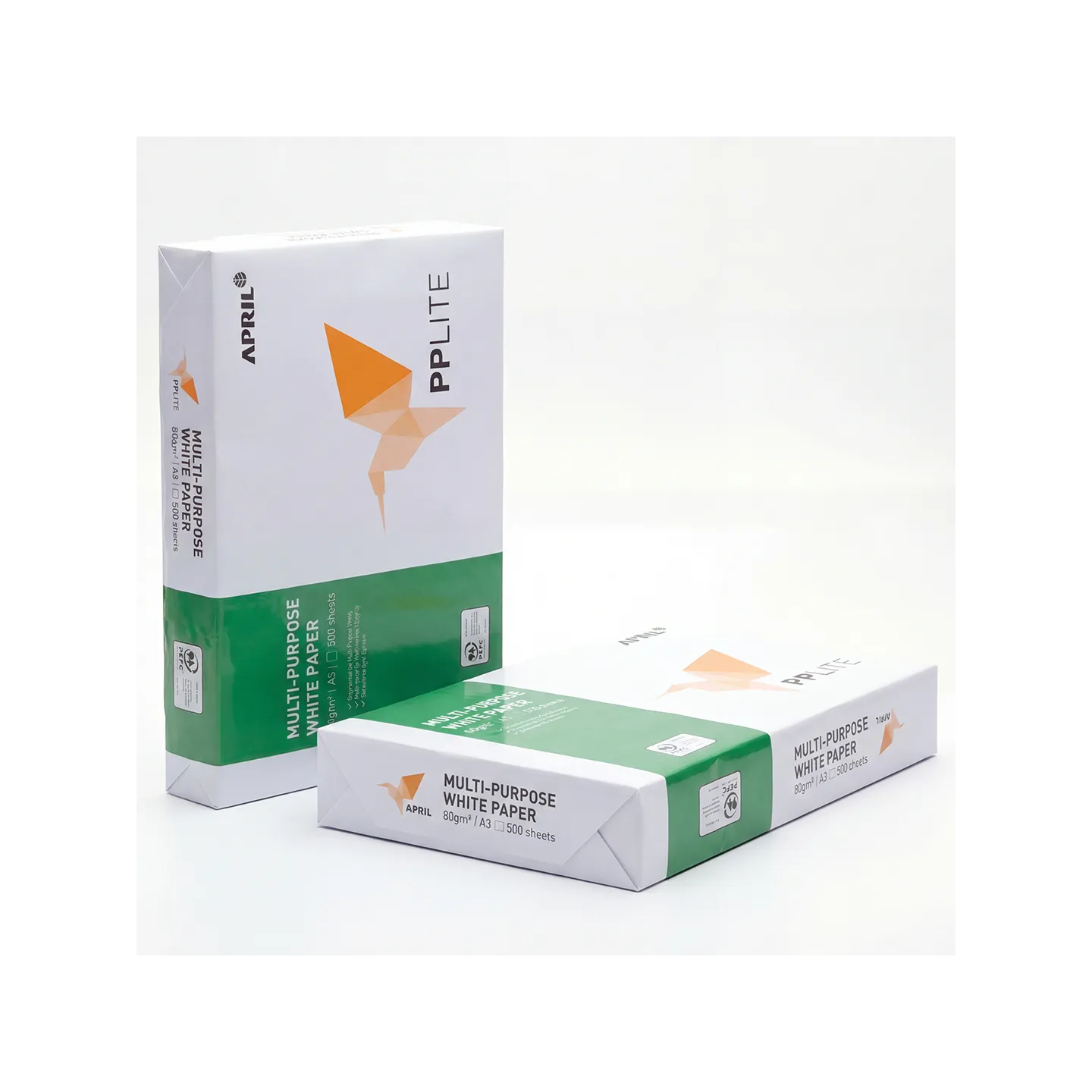 2 Risme di Carta A3 PP Lite 80 gr