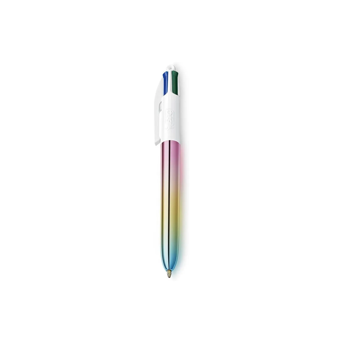 BIC 4 Colours Gradient - Penna a sfera a scatto a 4 colori