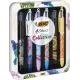 BIC 4Colori Collection Penne Colorate in Cofanetto Decorato