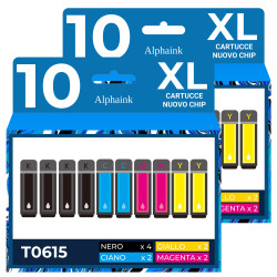 Cartucce Compatibili per EPSON T0615KIT20 | Alphaink - Qualità e Risparmio