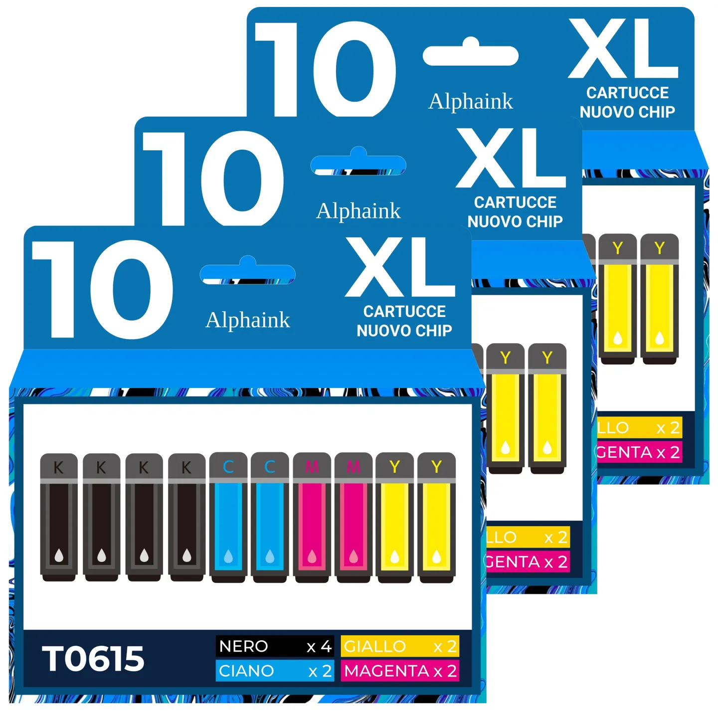Cartucce Compatibili per EPSON T0615KIT30 | Alphaink - Qualità e Risparmio