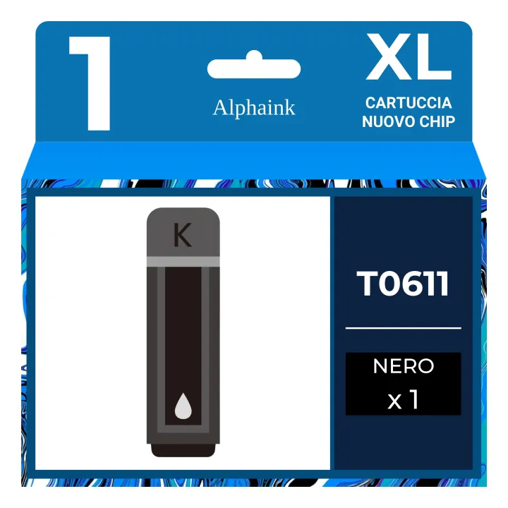Cartucce Compatibili per EPSON T0611 | Alphaink - Qualità e Risparmio