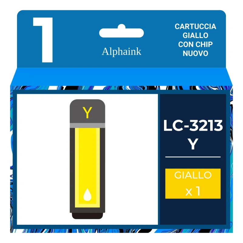 Compra Cartuccia Brother LC-3213Y Giallo Alphaink