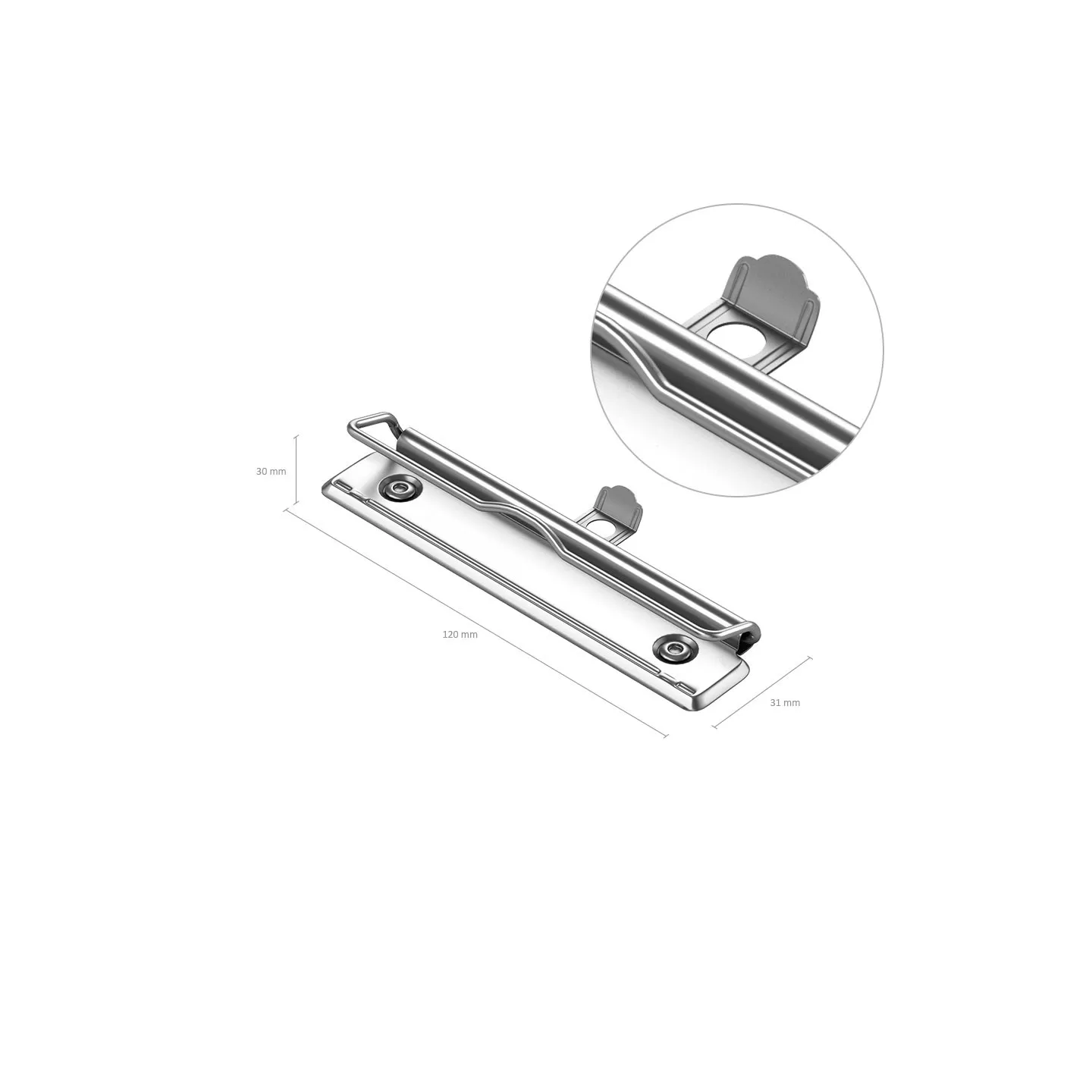 Box da 5 Portablocco Con Morsetto ErichKrause A4 Nero in Cartoncino