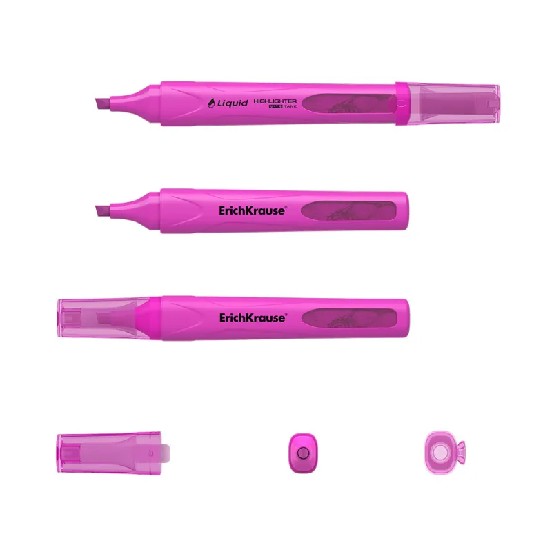 Evidenziatore ErichKrause Liquid Visioline V-14 Rosa Neon