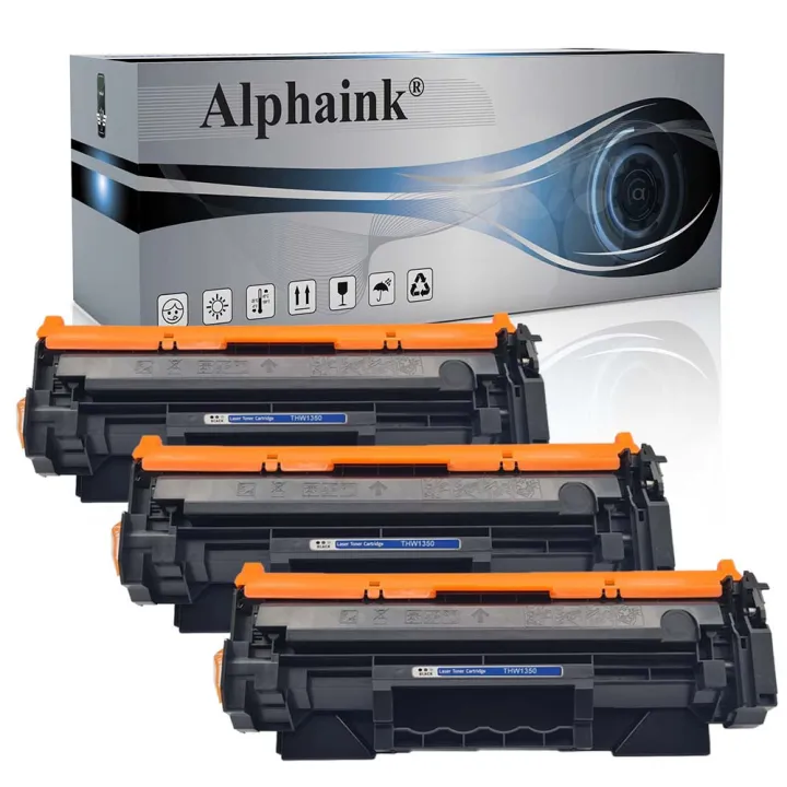 Kit 3 Toner Compatibili HP W1350X 135X CON CHIP Nero