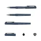 Penna a Sfera Blu Erichkrause Fusto Nero Severe Stick Classic
