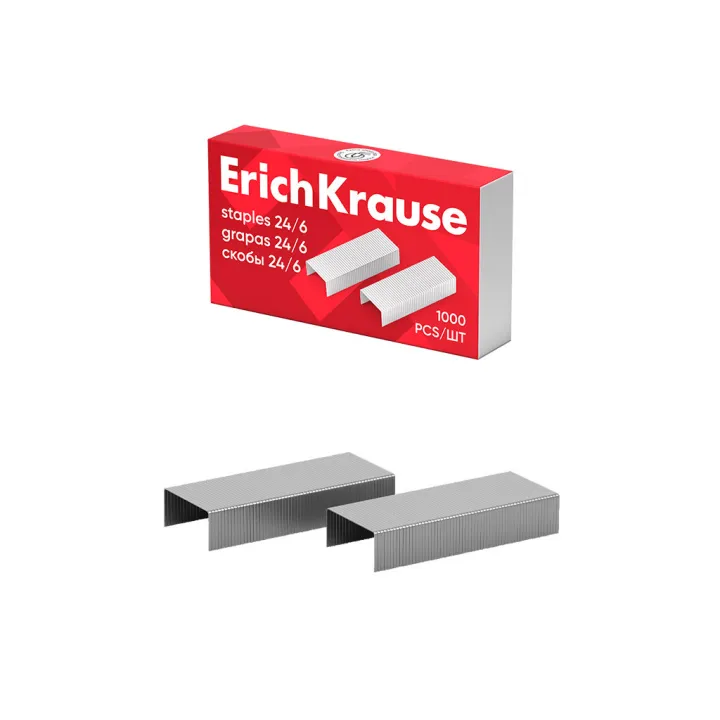 Punti Metallici n° 24/6 ErichKrause - 20000 punti zincati