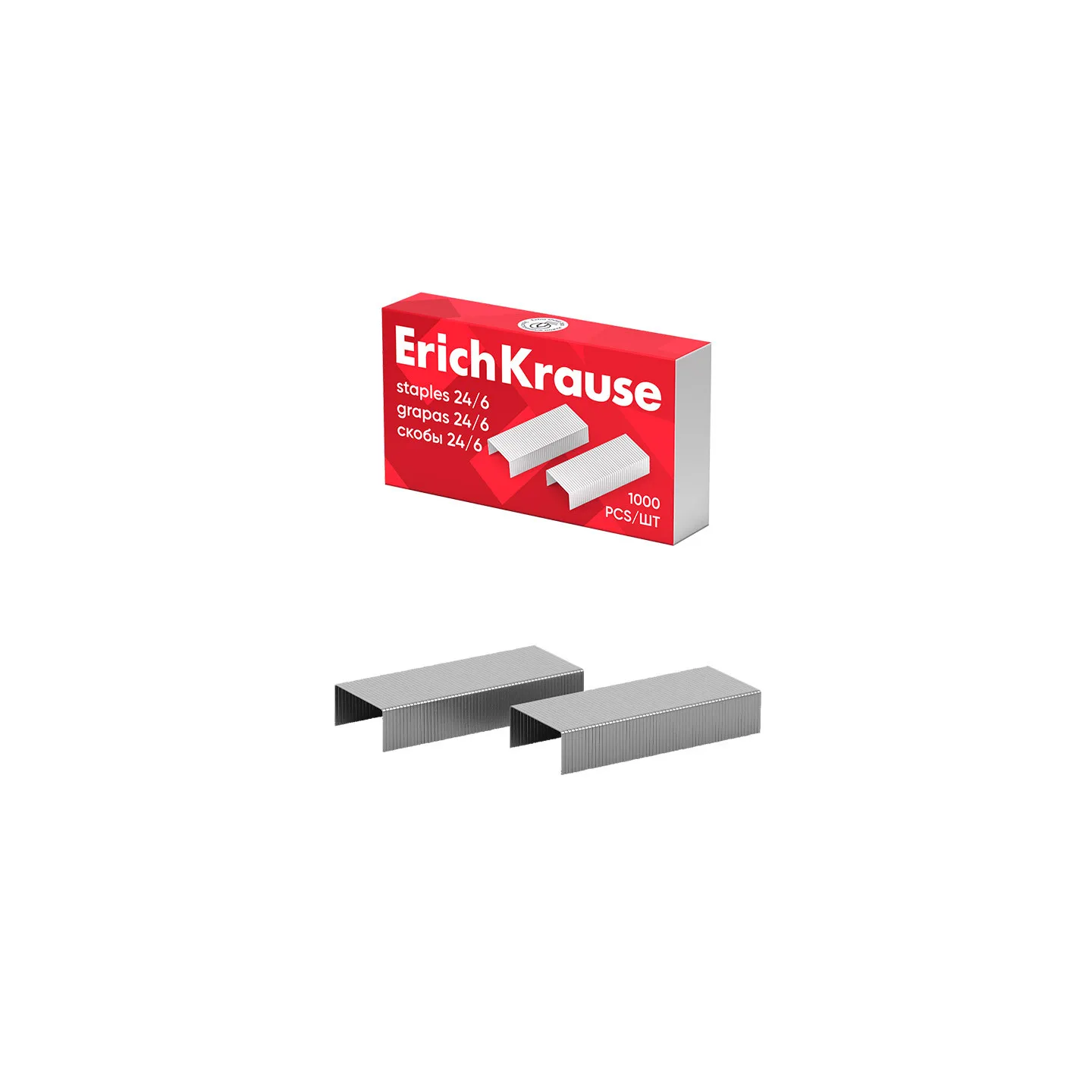 Punti Metallici n° 24/6 ErichKrause - 20000 punti zincati