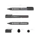 Pennarello indelebile ErichKrause LP-600 Liquid Nero 1 pz