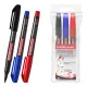 Set di 3 pennarelli indelebili ErichKrause P-70 nero, blu e rosso