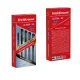 Box da 12 penne a sfera nere ErichKrause ULTRA-30 Stick & Grip Original
