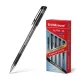 Box da 12 penne a sfera nere ErichKrause ULTRA-30 Stick & Grip Original