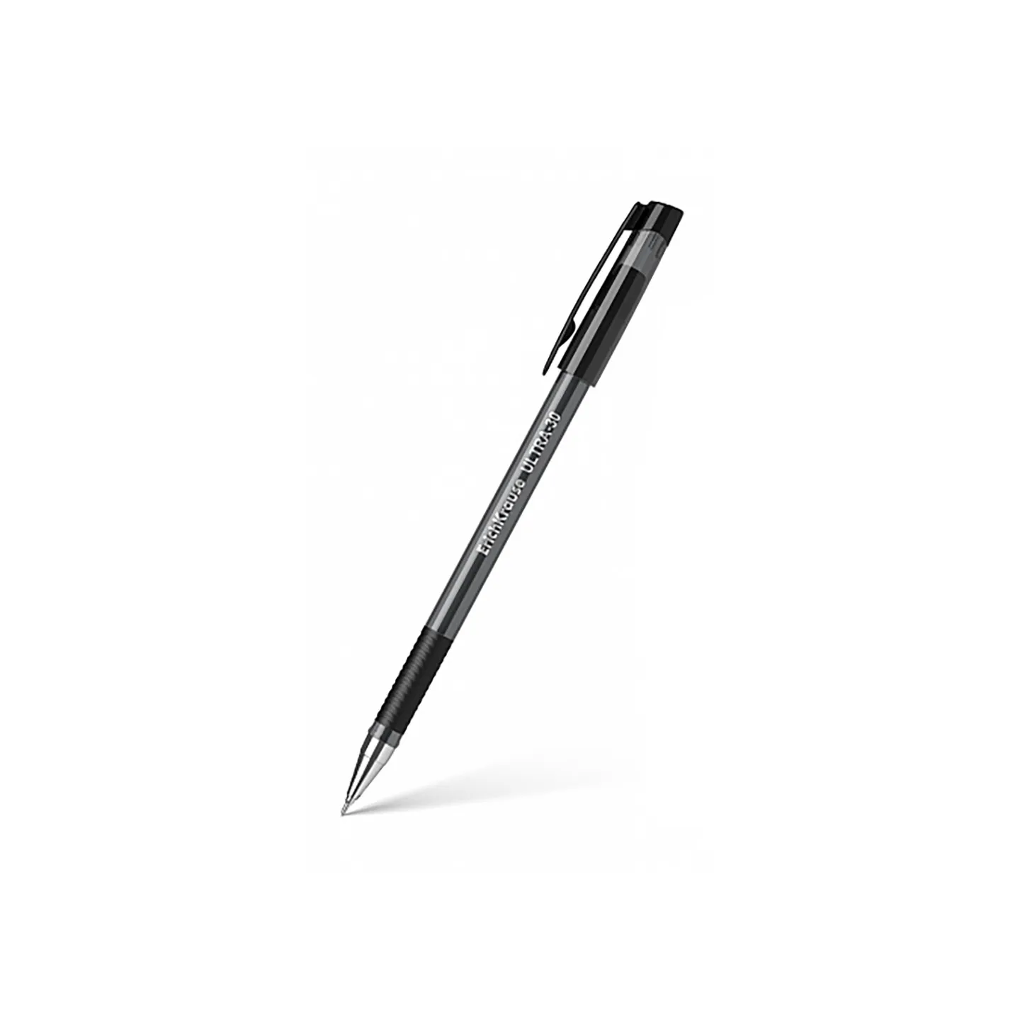 Penna a sfera ErichKrause ULTRA-30 Stick & Grip Original nero 1 pz