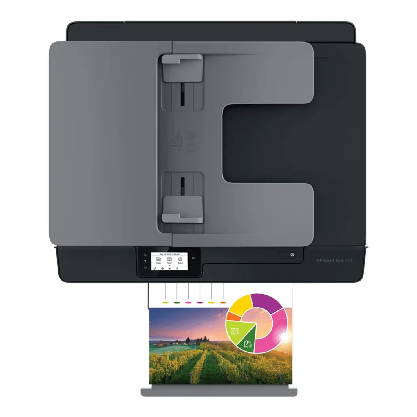Stampante Multifunzione a Colori HP Smart Tank 530