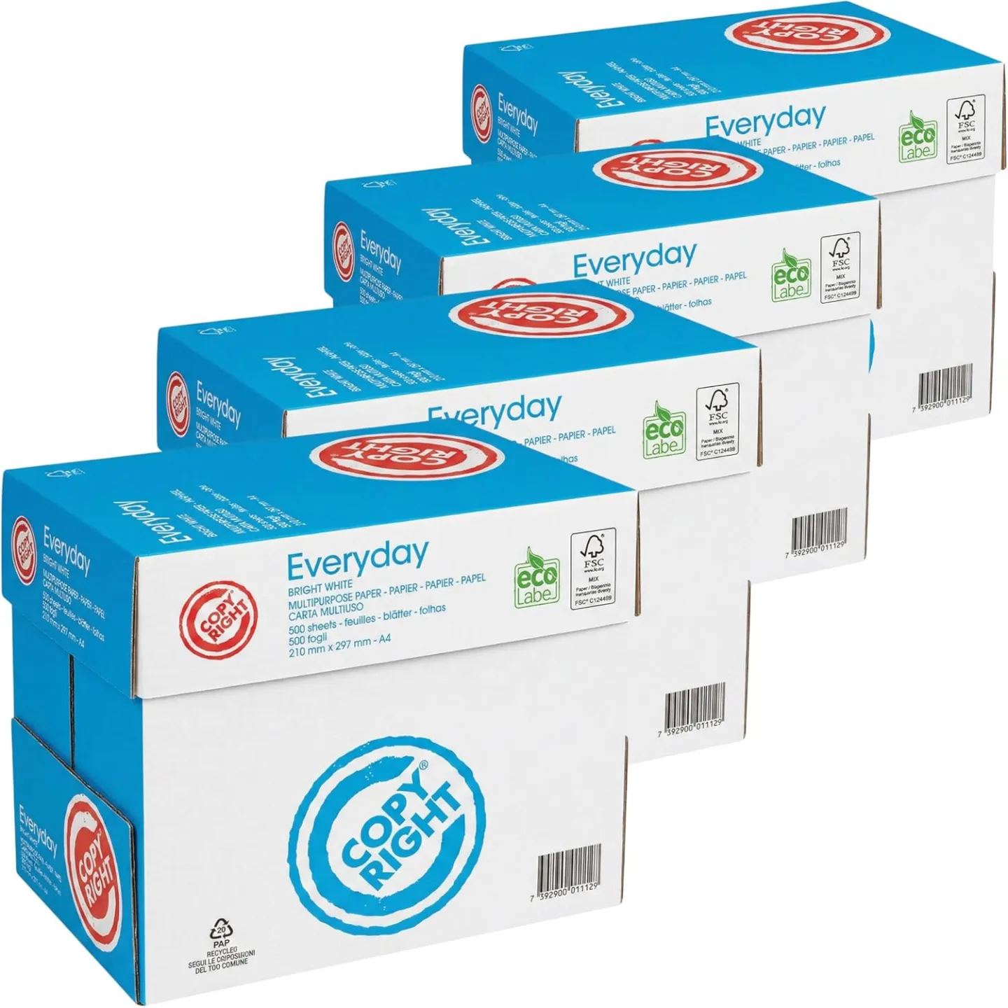 Copy Right Everyday Carta A4 75 gr - 20 Risme