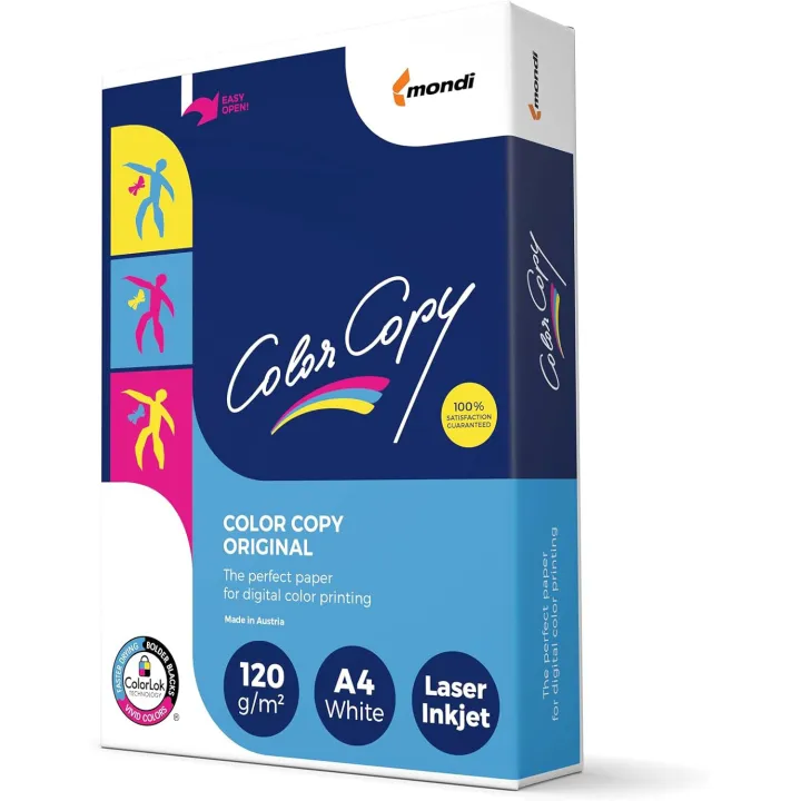 Carta Color Copy A4 120 gr - Risma da 250 fogli