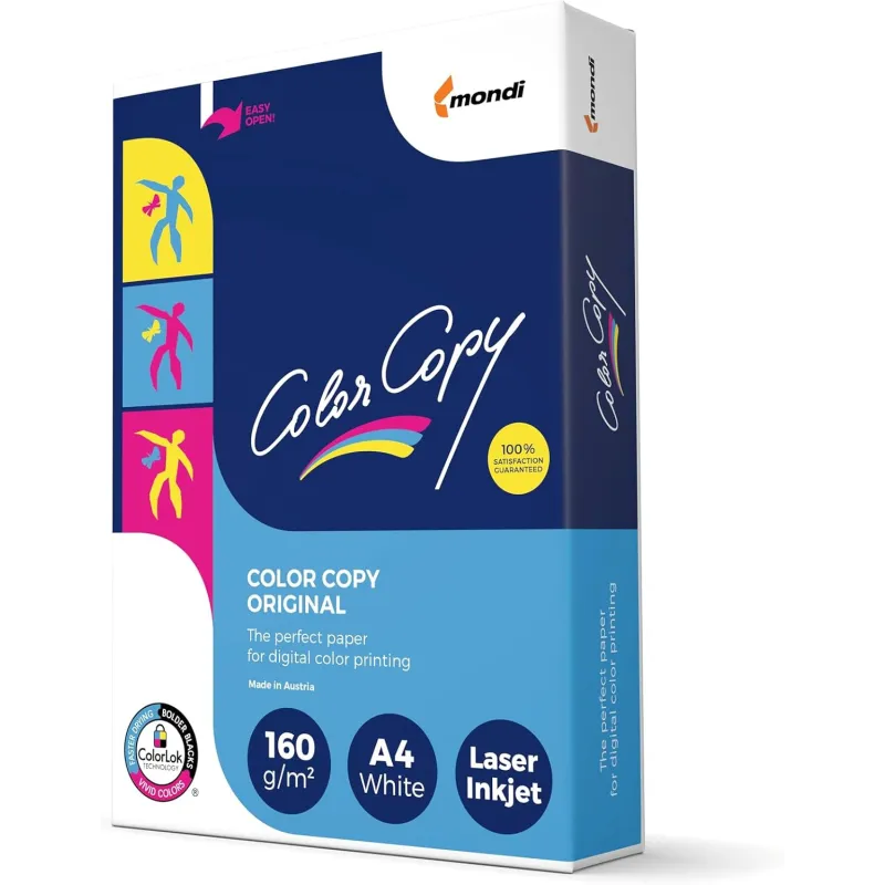 Carta Color Copy A4 160 gr - Risma da 250 fogli
