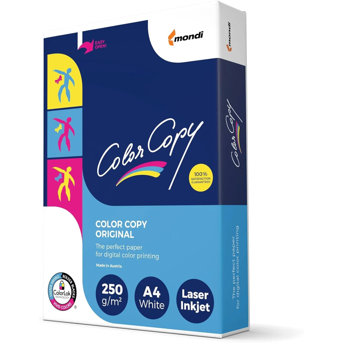 Carta Color Copy A4 250 gr - Risma da 125 fogli