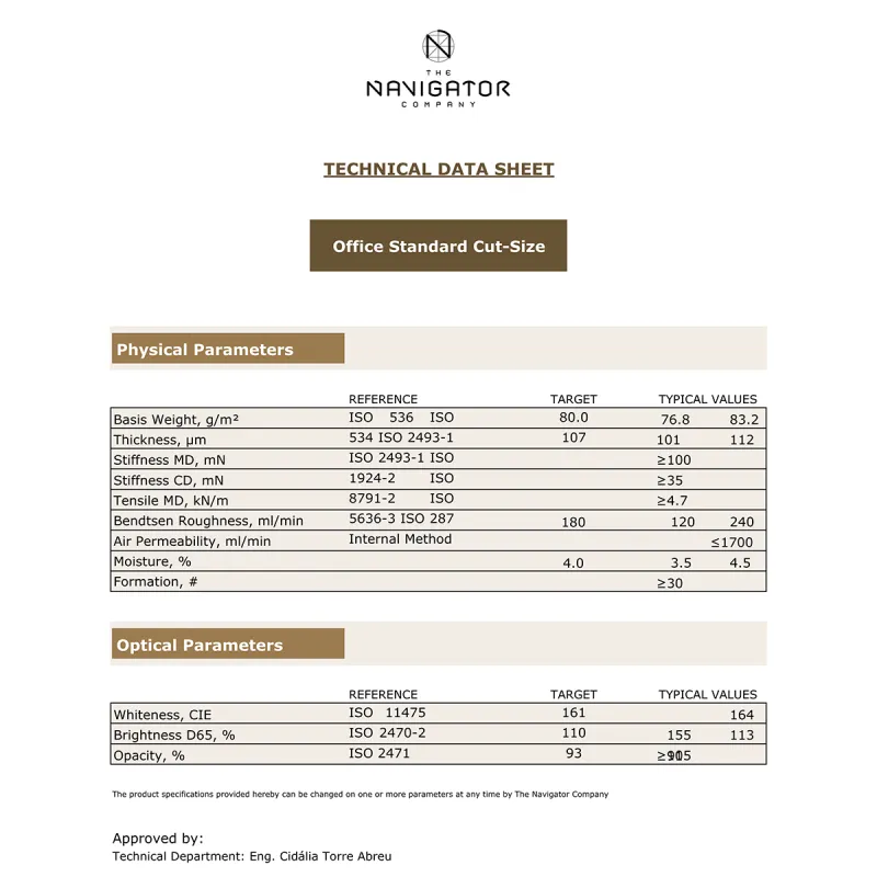 INACOPIA Office Carta A4 80gr - 20 Risme da 500 fogli