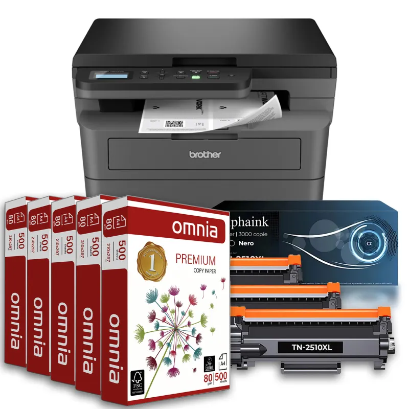 Bundle ALL INCLUSIVE Brother DCP-L2620DW