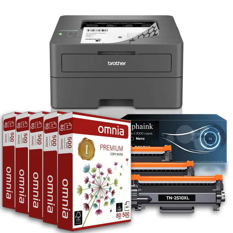 Bundle ALL INCLUSIVE Brother HL-L2445DW