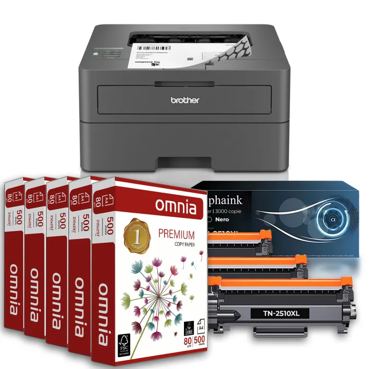 Bundle ALL INCLUSIVE Brother HL-L2445DW