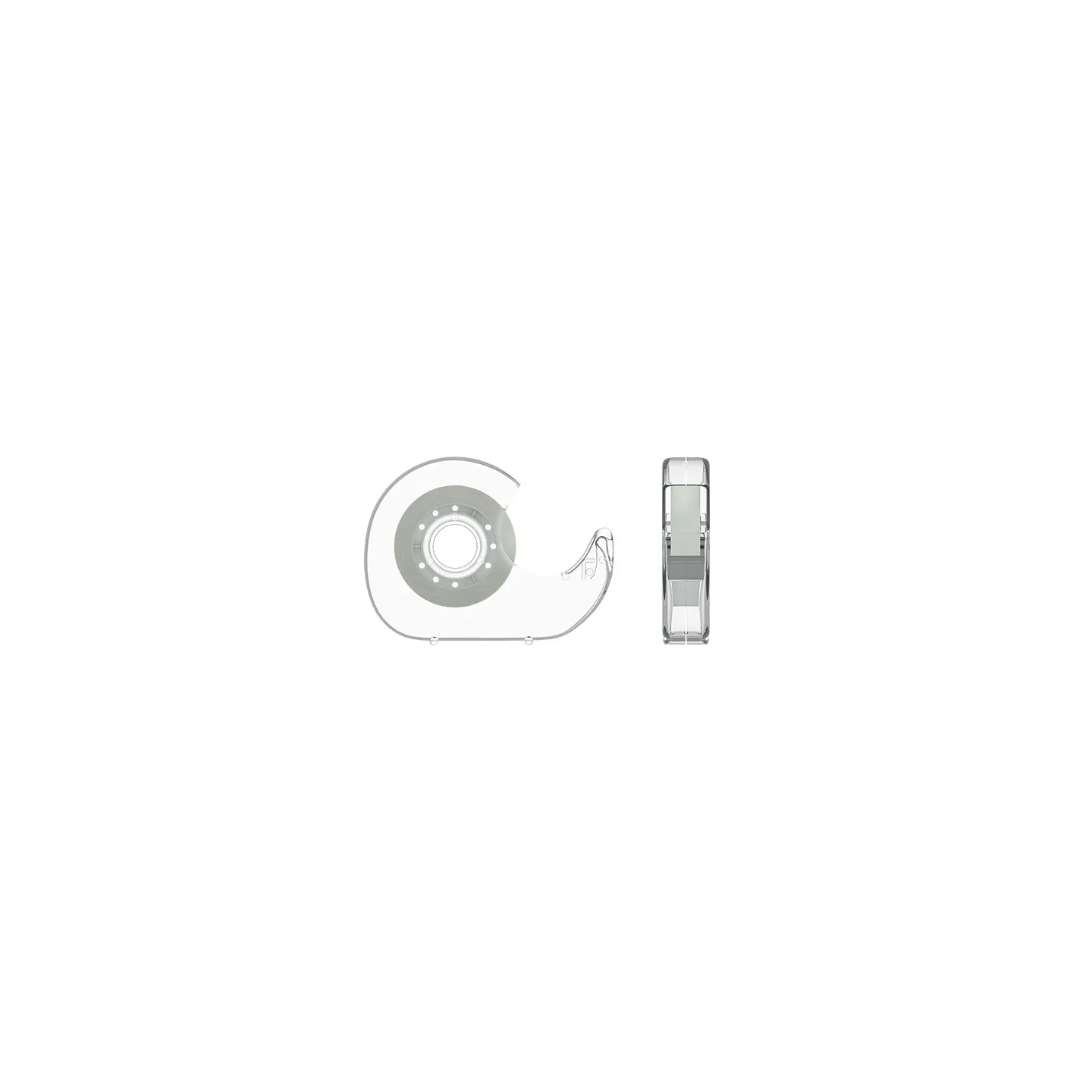 Nastro Adesivo con Dispenser ErichKrause Invisible trasparente