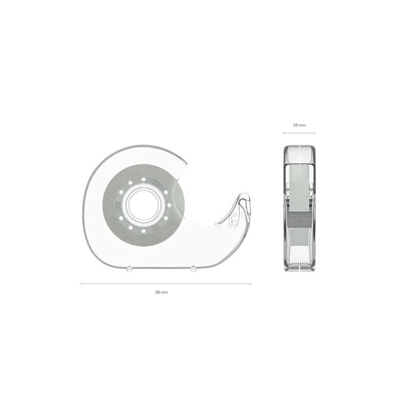 Nastro Adesivo con Dispenser ErichKrause Invisible trasparente