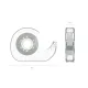 Nastro Adesivo con Dispenser ErichKrause Invisible trasparente