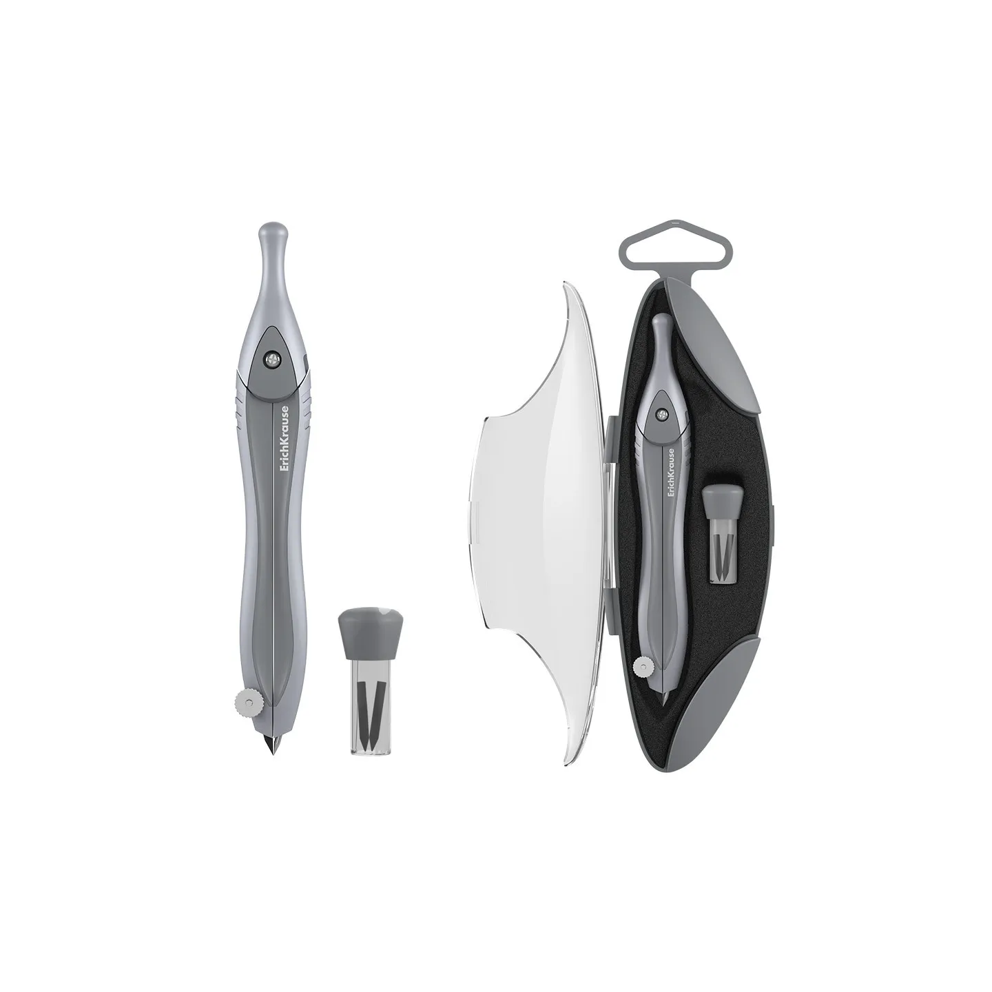 Set di Strumenti per il Disegno ErichKrause Classic grigio