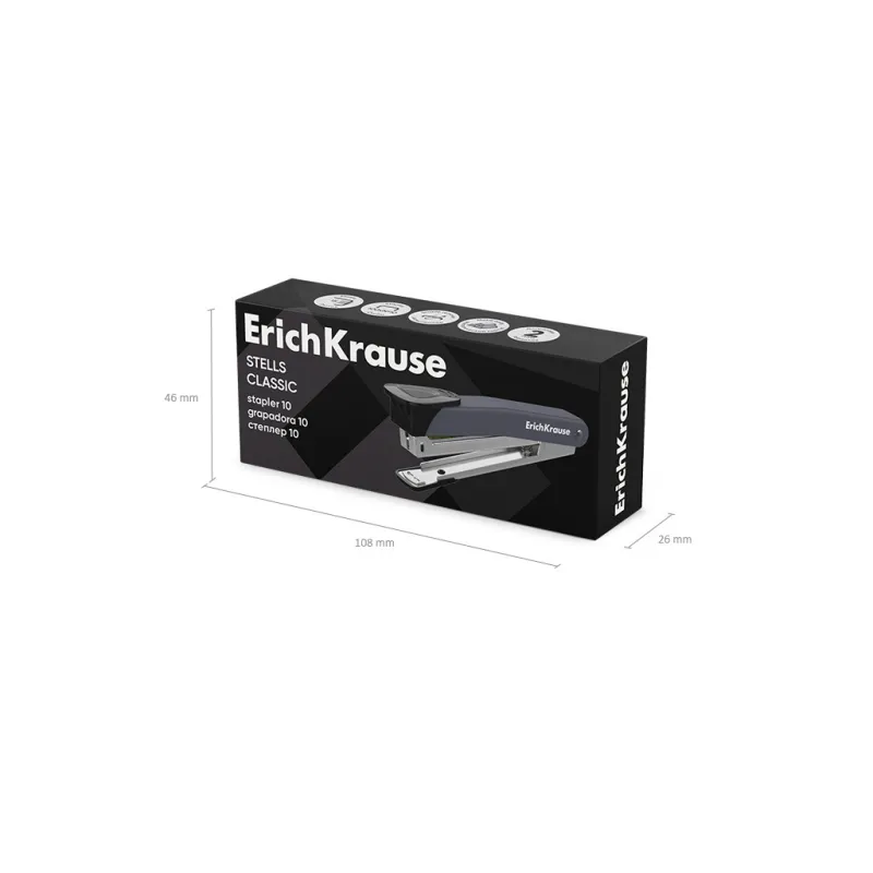 Spillatrice N. 10 ErichKrause Stells Classic Nera