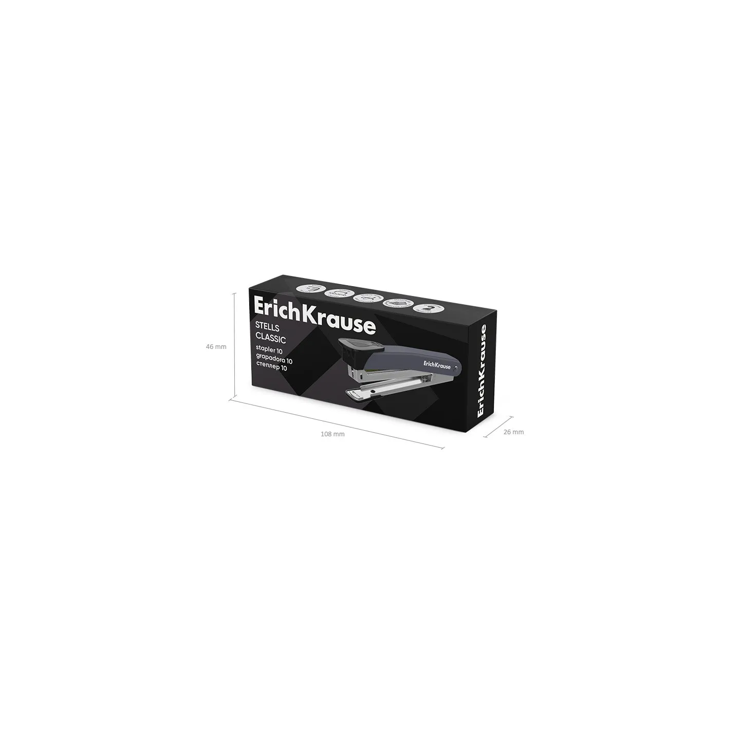 Spillatrice N. 10 ErichKrause Stells Classic Nera