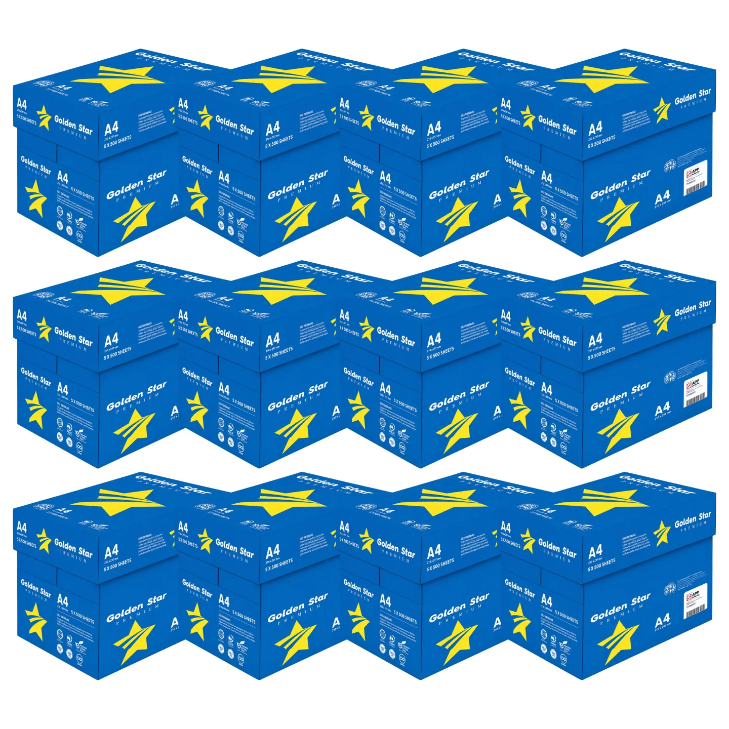 Carta A4 Golden Star 75 gr – 60 Risme | Fornitura Ufficio