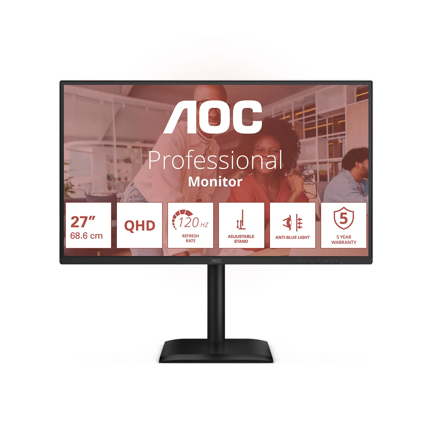 Monitor AOC 27'' IPS 120Hz Full HD Wide Frameless Q27E4U